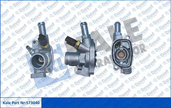 KALE 573040 Termostat 80°C Fiat 500 L 500 X Bravo Ii Egea Punto Punto Evo Alfa Romeo Giulietta Mito Jeep Compass Renegade Lancia Delta Iii Abart 124 500 595 695 500c 595c 695c